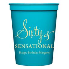 Sixty & Sensational Stadium Cups