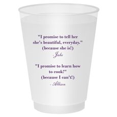 Your Personalized Text Shatterproof Cups