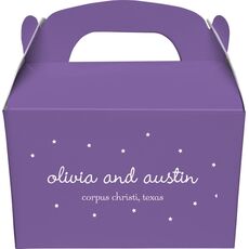Sweet Little Stars Gable Favor Boxes