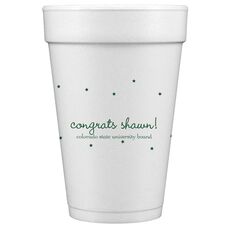 Sweet Little Stars Styrofoam Cups