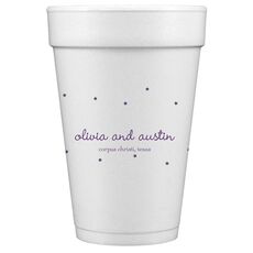 Sweet Little Stars Styrofoam Cups