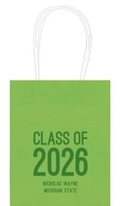 Proud Class of Graduation Mini Twisted Handled Bags