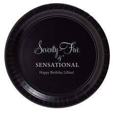 Seventy-Five & Sensational Paper Plates