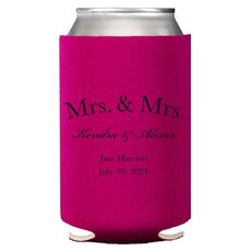 Mrs & Mrs Arched Collapsible Huggers