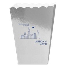 We Love Chicago Mini Popcorn Boxes