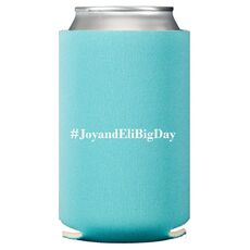 Create Your Hashtag Collapsible Huggers