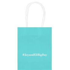 Create Your Hashtag Mini Twisted Handled Bags