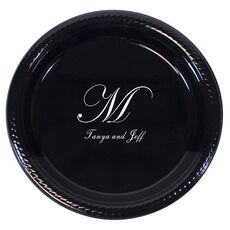 Presidential Initial Plastic Plates