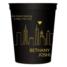 We Love New York City Stadium Cups