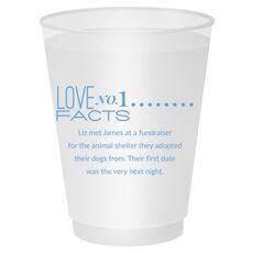 Just the Love Facts Shatterproof Cups