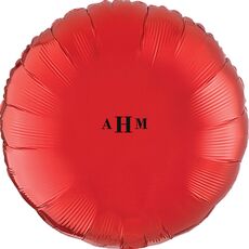Sophisticated Monogram Mylar Balloons