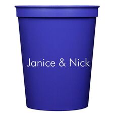 Your Personal Stadium Cups