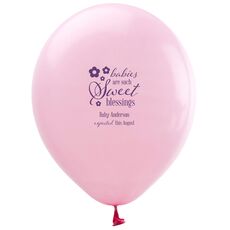 Sweet Blessings Latex Balloons