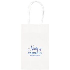 Ninety & Fabulous Medium Twisted Handled Bags