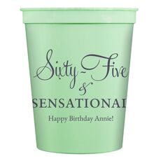 Sixty-Five & Sensational Stadium Cups