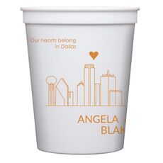 We Love Dallas Stadium Cups