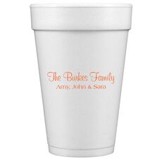 The Northshore Styrofoam Cups