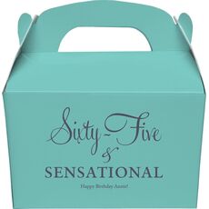 Sixty-Five & Sensational Gable Favor Boxes