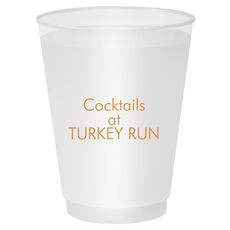 Your Own Text Shatterproof Cups