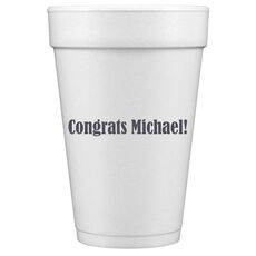 Impress Styrofoam Cups