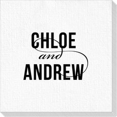 Modern Couple Deville Napkins