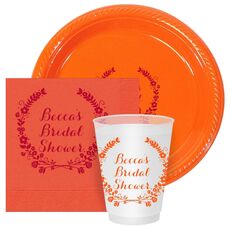 Floral Laurel Wreath