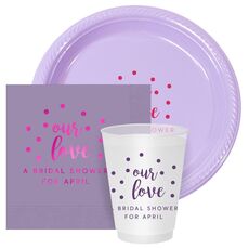 Confetti Dots Our Love