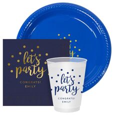 Confetti Dots Let's Party