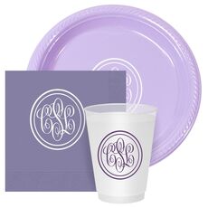 Double Circle Monogram