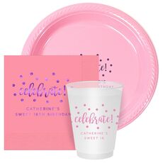 Confetti Dots Celebrate