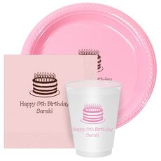 Sophisticated Birthday Cake