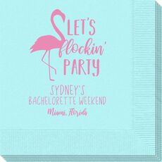 Let's Flockin' Party Napkins