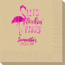 Let's Flockin' Party Napkins