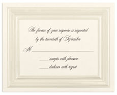 Mon Ami Pearl Frame Response Cards