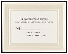 Monaco Opulance Response Cards