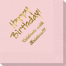 Studio Happy Birthday Napkins