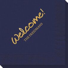 Studio Welcome Napkins