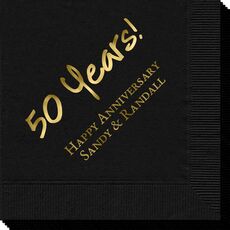 Studio Milestone Year Napkins