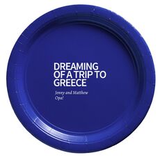 Vacation Dreams Paper Plates