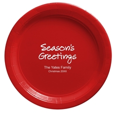 Studio Season's Greetings Paper Plates