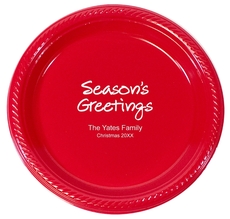 Studio Season's Greetings Plastic Plates