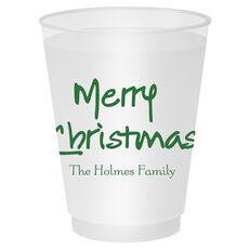 Studio Merry Christmas Shatterproof Cups