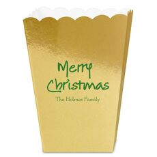 Studio Merry Christmas Mini Popcorn Boxes