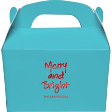 Studio Merry and Bright Gable Favor Boxes