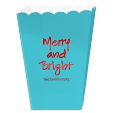 Studio Merry and Bright Mini Popcorn Boxes