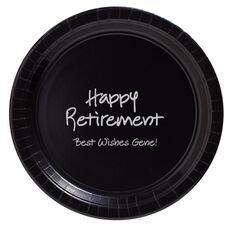Studio Happy Retirement Paper Plates