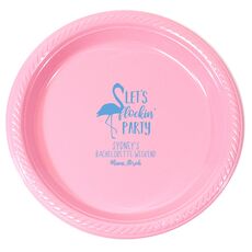 Let's Flockin' Party Plastic Plates