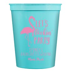 Let's Flockin' Party Stadium Cups