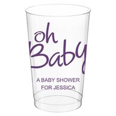 Casual Oh Baby Clear Plastic Cups