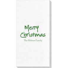 Studio Merry Christmas Deville Guest Towels